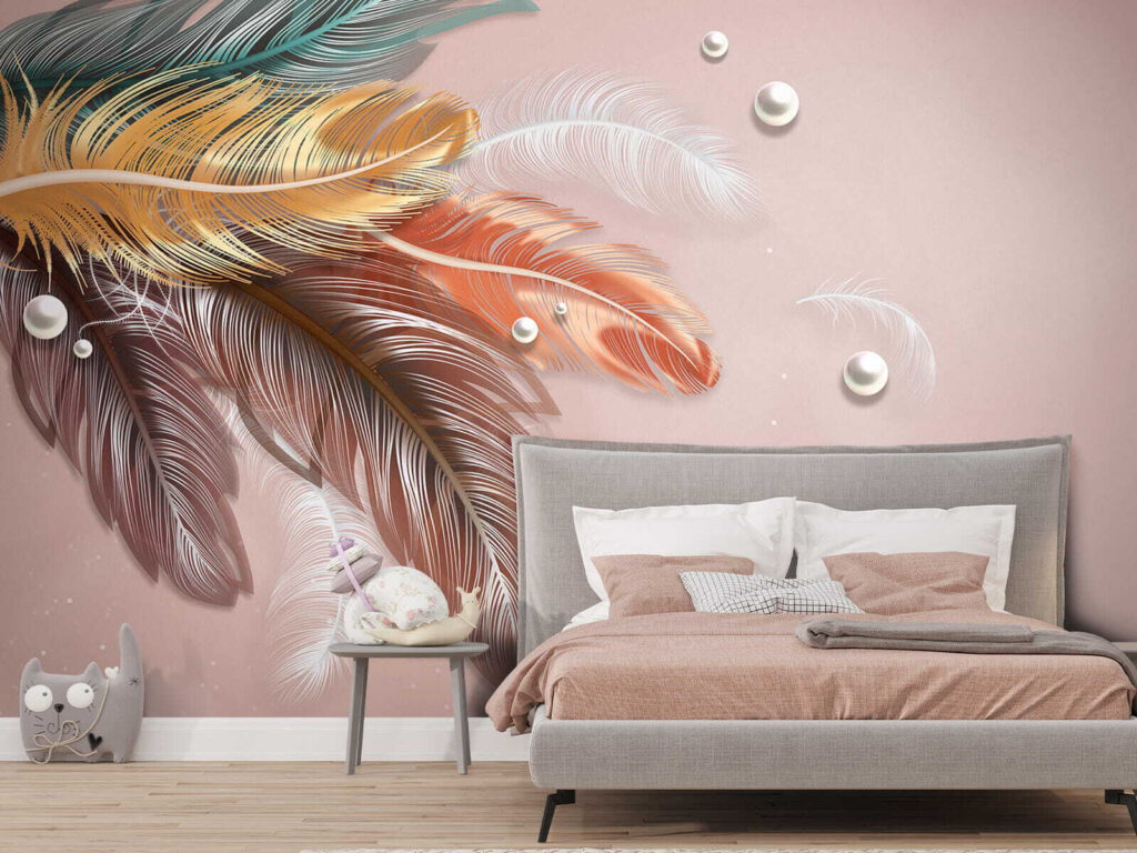 u59817pib1m 1024x768 - Gruppo di piume colorate e perle - tegory