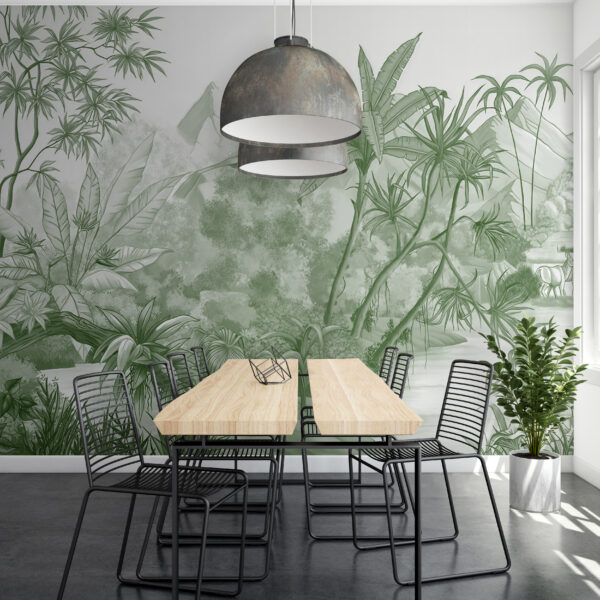 Disegno di una foresta Disegno di una foresta
