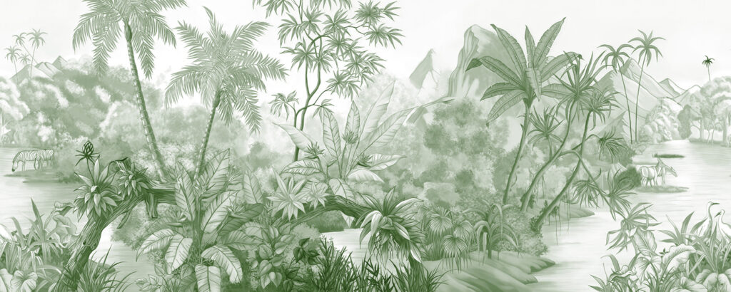 Disegno di una foresta Disegno di una foresta
