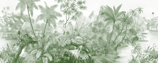Disegno di una foresta Disegno di una foresta