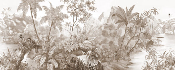 Disegno di una foresta Disegno di una foresta
