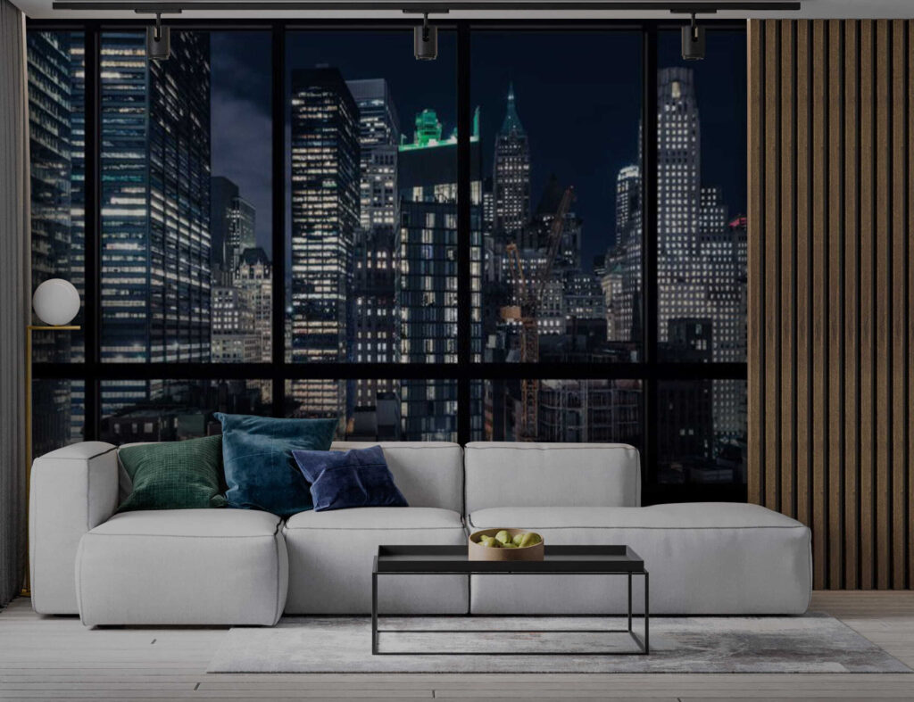 Vista di una città da una finestra di notte u58751pig1m 1024x787 - Vista di una città da una finestra di notte - tegory