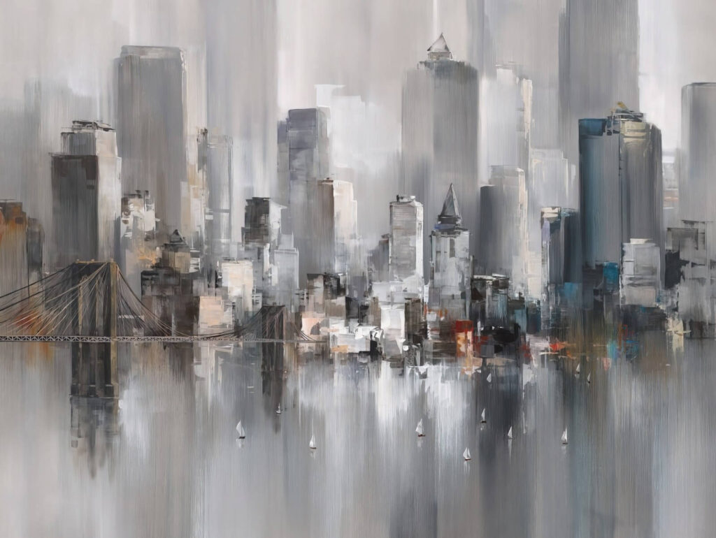 Pittura di una città Pittura di una città