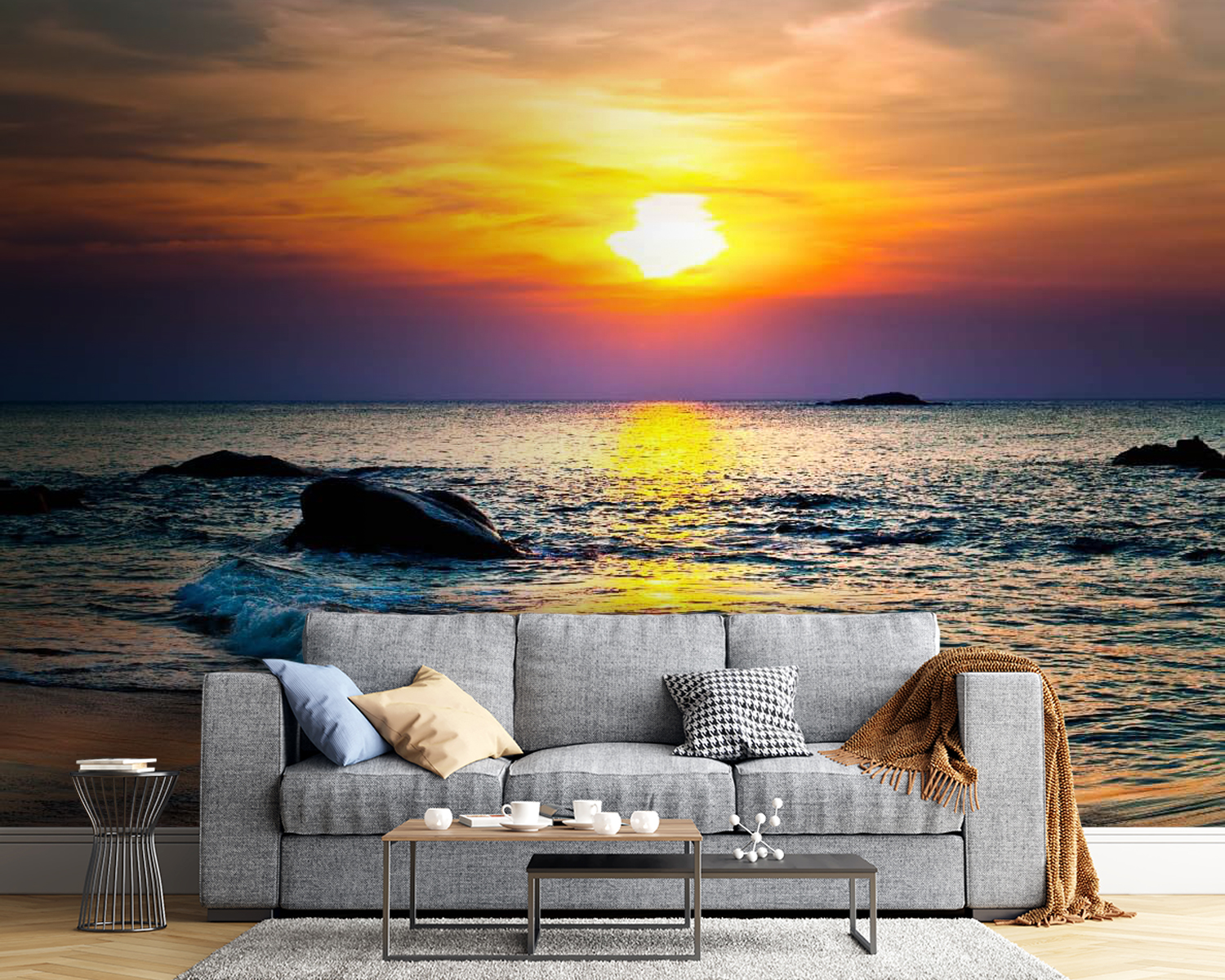 u57778pig54m - Tramonto su una spiaggia - tegory