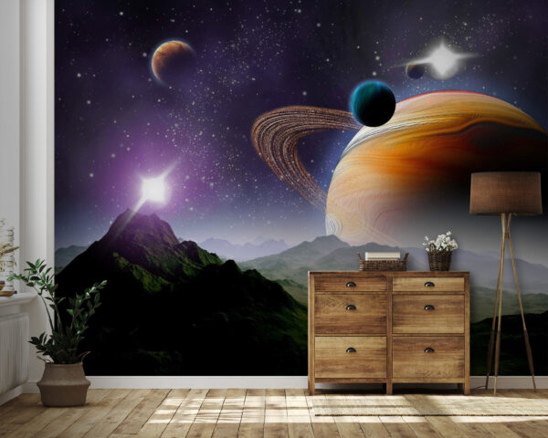 Pianeti e stelle nello spazio Pianeti e stelle nello spazio