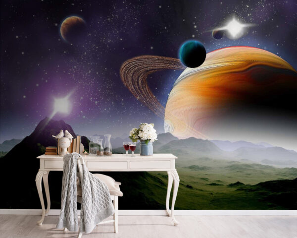 Pianeti e stelle nello spazio Pianeti e stelle nello spazio