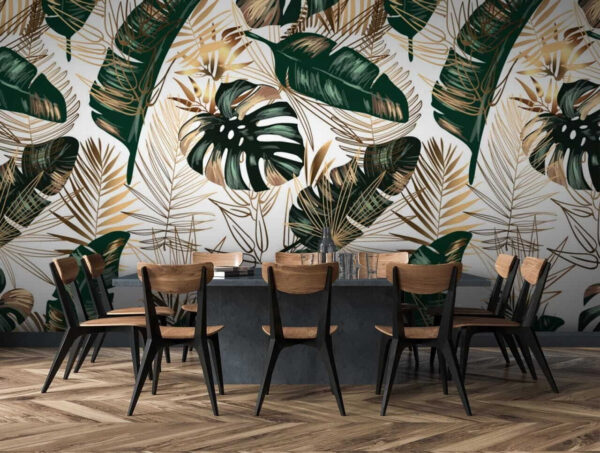 Foglie tropicali dal design elegante Foglie tropicali dal design elegante