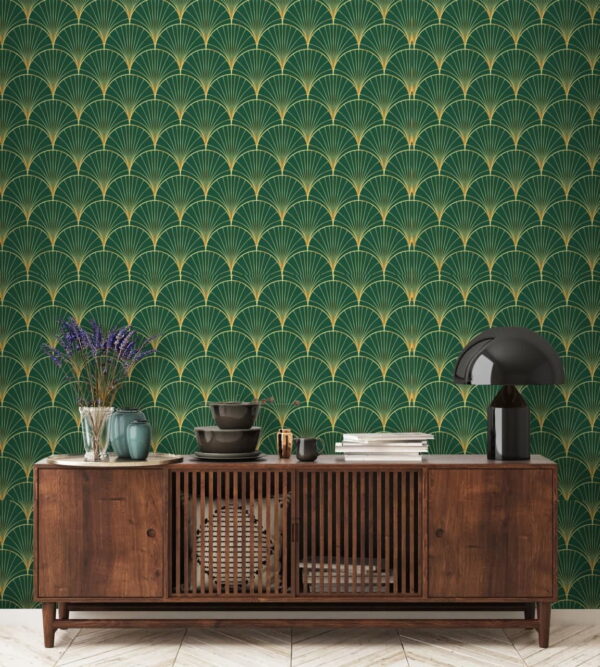 Motivo verde e giallo Motivo verde e giallo