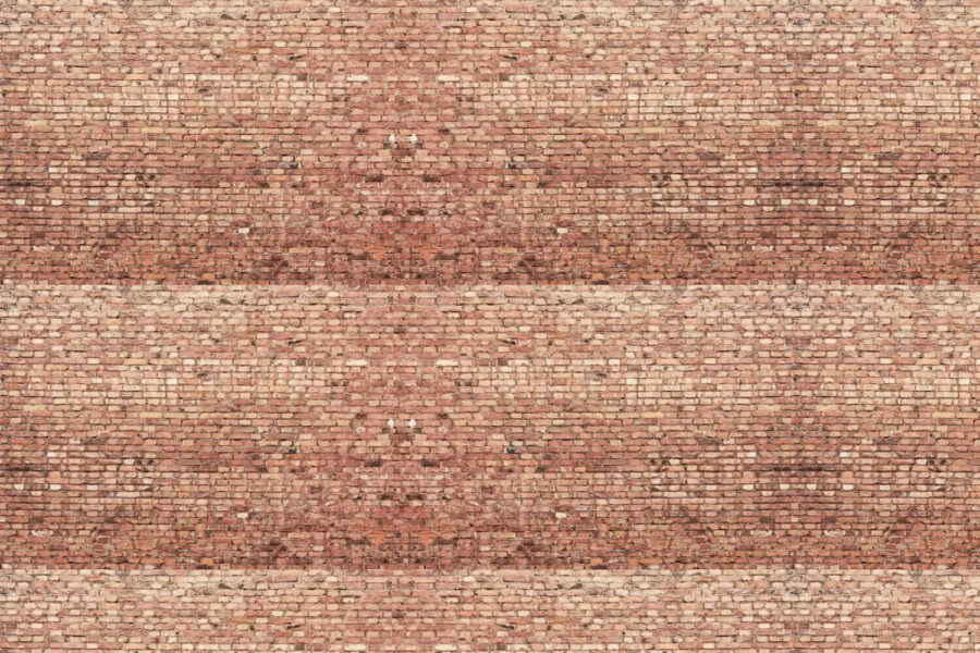 Muro di mattoni con file multiple di mattoni Muro di mattoni con file multiple di mattoni
