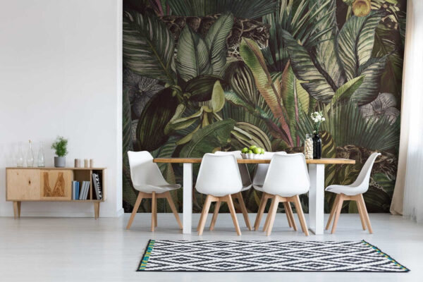 Pattern of tropical plants Pattern of tropical plants