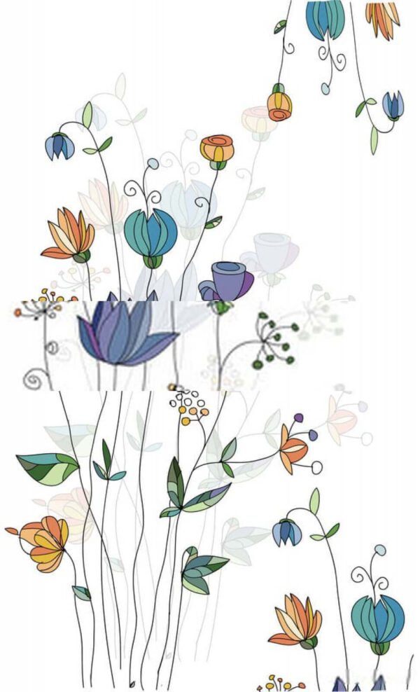 Collage di fiori Collage di fiori