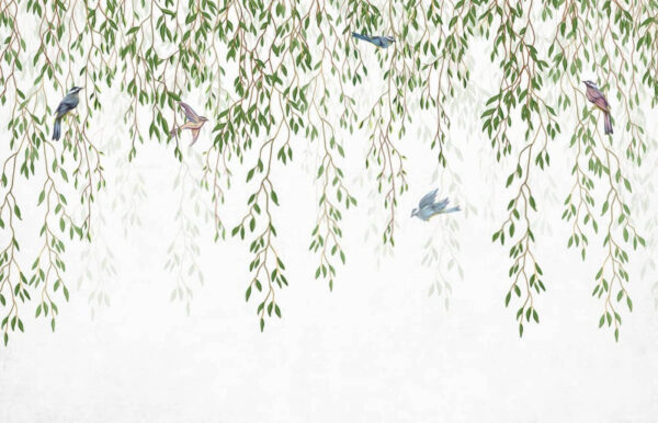 Uccelli sul ramo di un albero Uccelli sul ramo di un albero