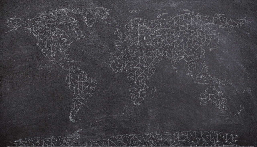 Carta da parati Mappa del mondo - immagine 3