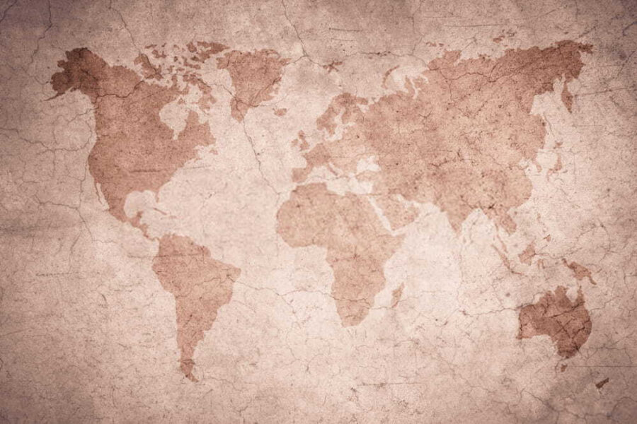 Mappa del mondo