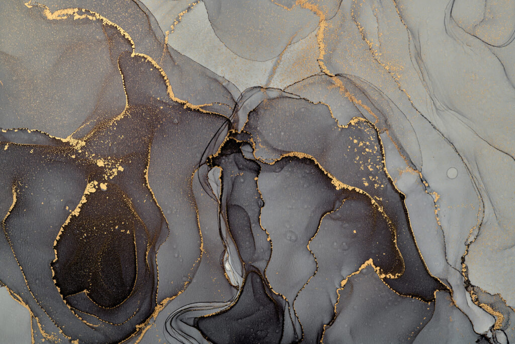 Vene scintillanti in una tela di pietra. Vene scintillanti in una tela di pietra.