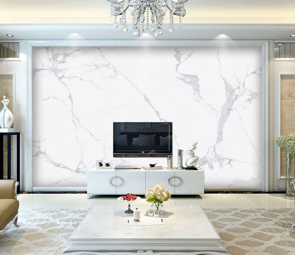 White marble with veins