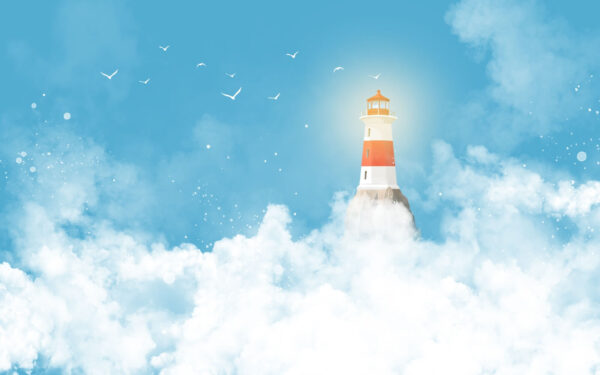Faro tra le nuvole Faro tra le nuvole