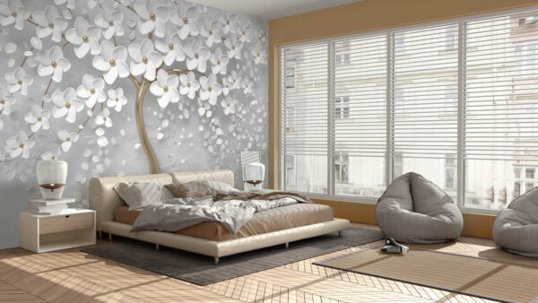 Albero con fiori e foglie bianche u37065pib2 600x338 - Albero con fiori e foglie bianche