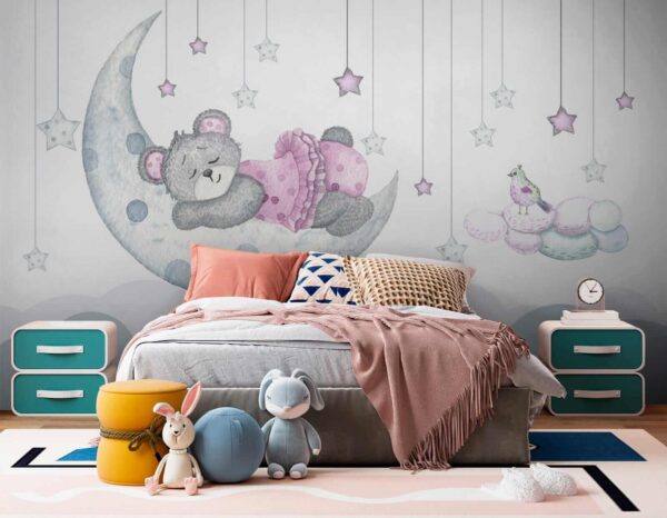 Orsetto che dorme sulla luna Orsetto che dorme sulla luna
