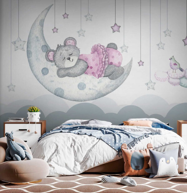 Orsetto che dorme sulla luna Orsetto che dorme sulla luna