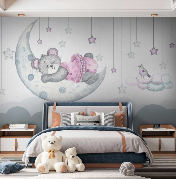 Orsetto che dorme sulla luna Orsetto che dorme sulla luna