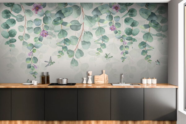 Fiori delicati e fogliame vivace. Fiori delicati e fogliame vivace.