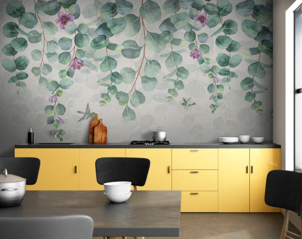 Fiori delicati e fogliame vivace. Fiori delicati e fogliame vivace.