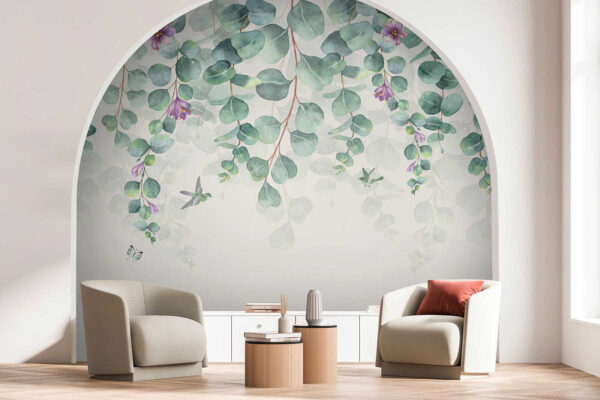 Fiori delicati e fogliame vivace. Fiori delicati e fogliame vivace.