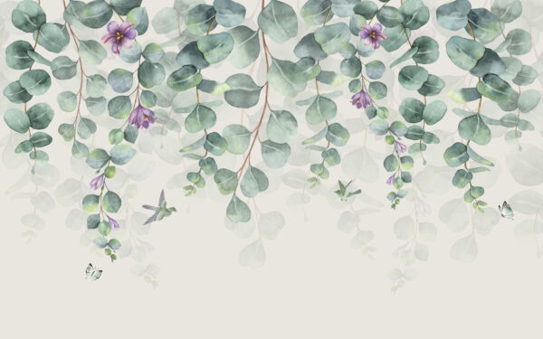 Fiori delicati e fogliame vivace. Fiori delicati e fogliame vivace.