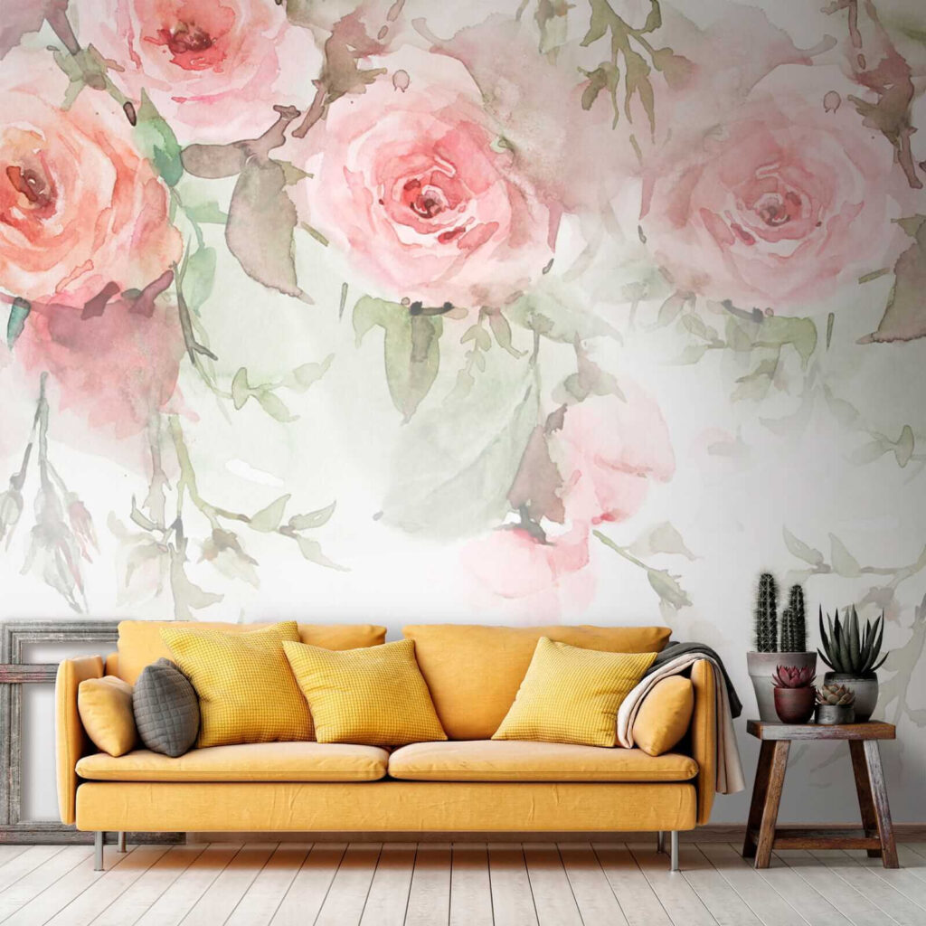 Group of pink flowers