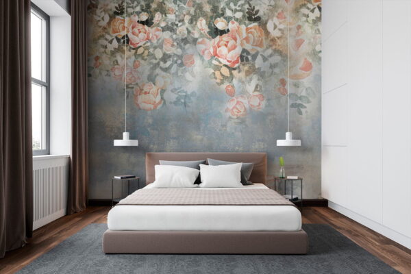 Pittura di fiori e foglie Pittura di fiori e foglie