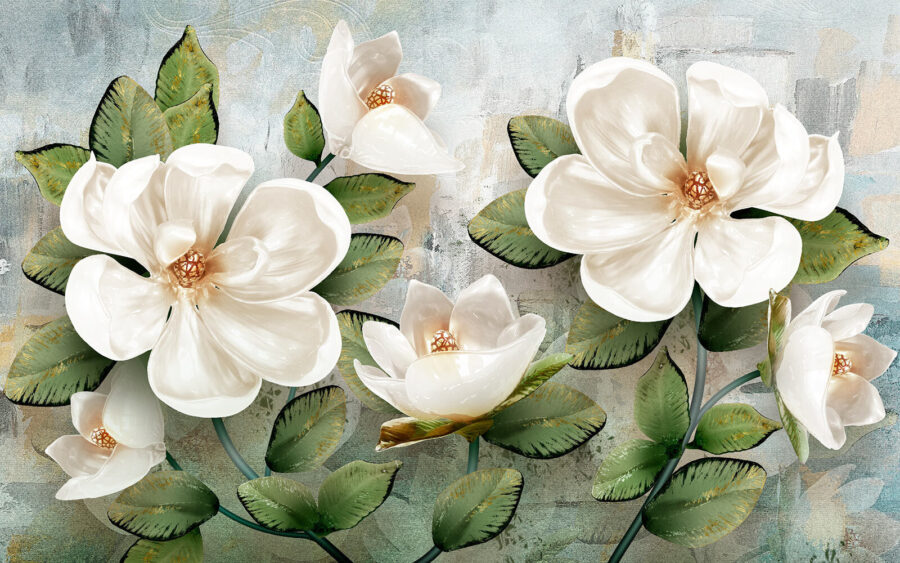 Delicati fiori dalle tonalità tenui