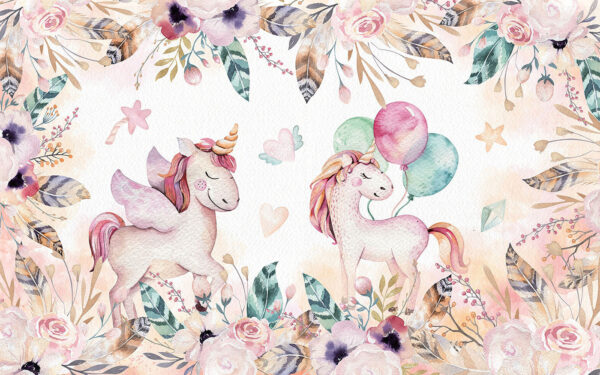 Unicorni e fiori Unicorni e fiori