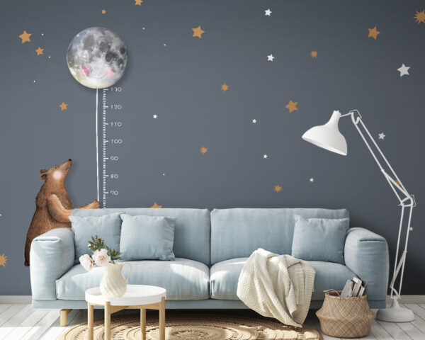 Orso che tiene in mano una luna Orso che tiene in mano una luna