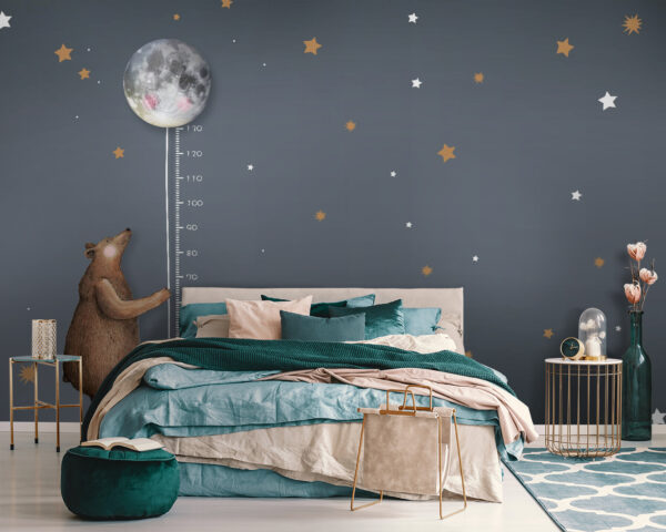Orso che tiene in mano una luna Orso che tiene in mano una luna