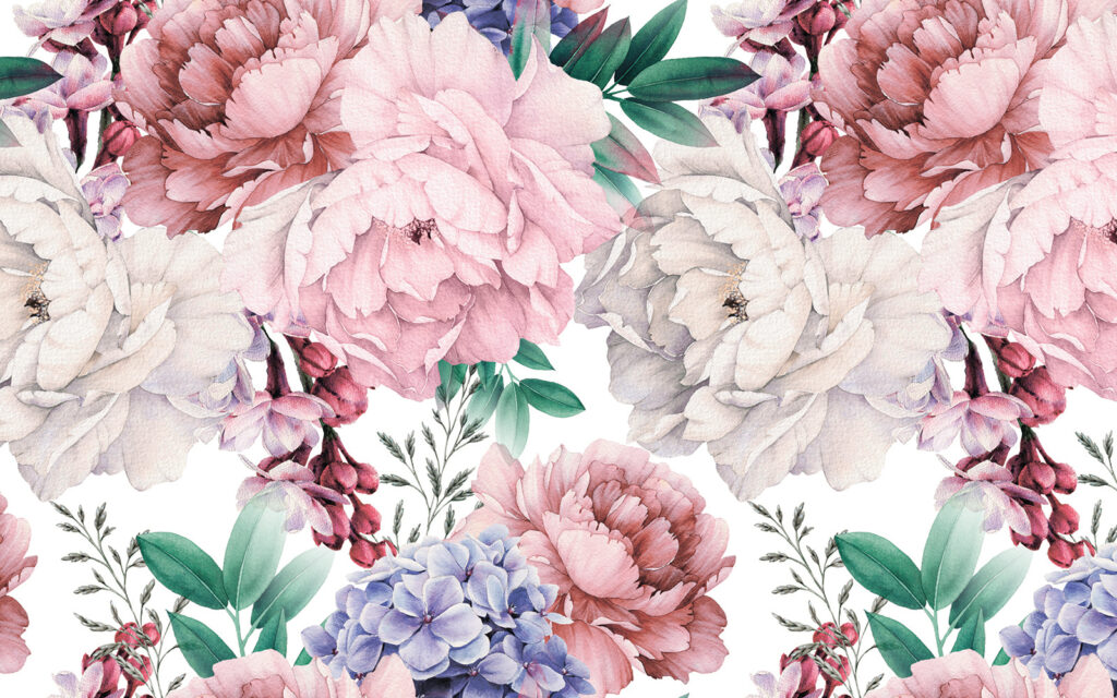 Eleganza floreale colorata in fiore. Eleganza floreale colorata in fiore.