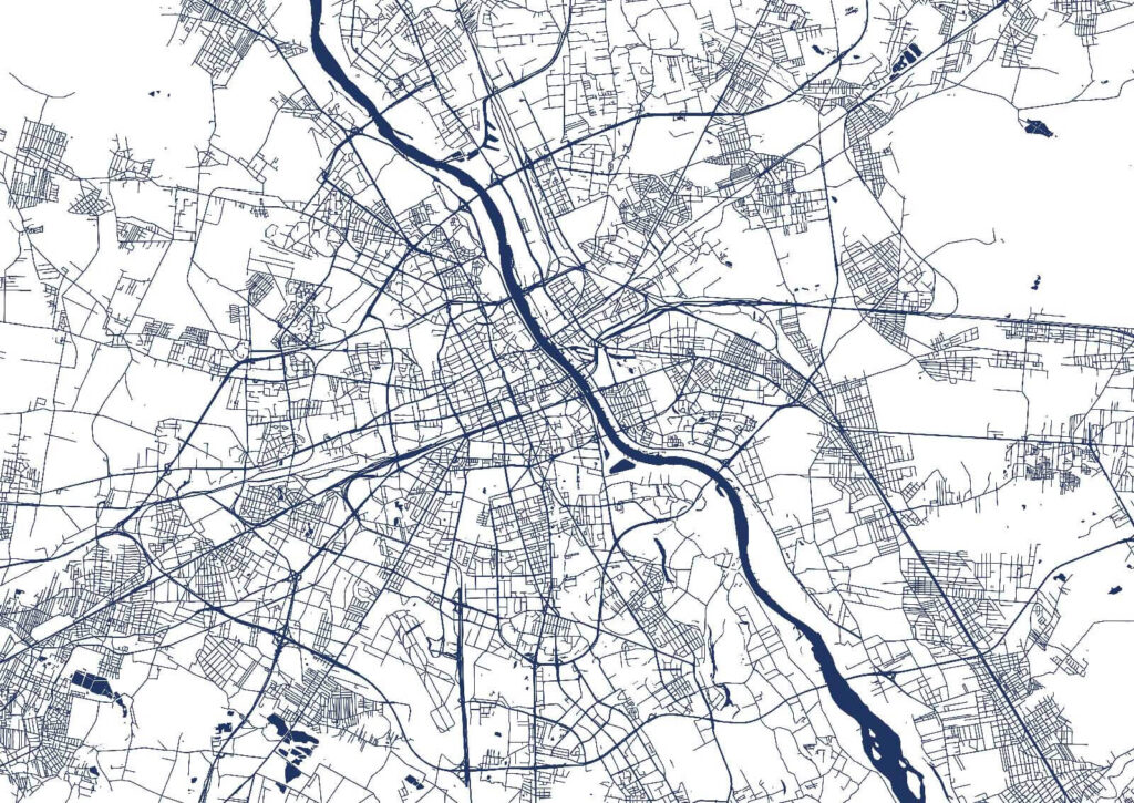 Mappa di una città Mappa di una città