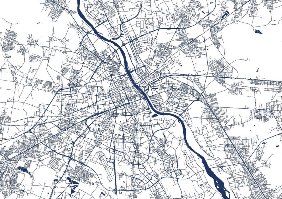 Mappa di una città