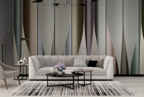 Eleganti onde di colori tenui. Eleganti onde di colori tenui.