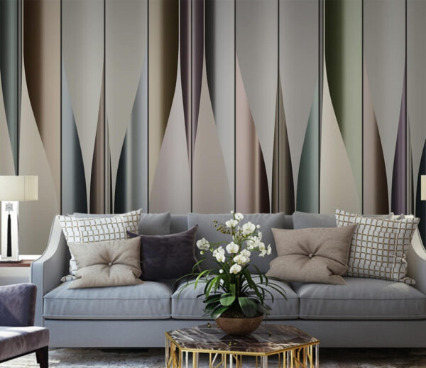 Eleganti onde di colori tenui. Eleganti onde di colori tenui.