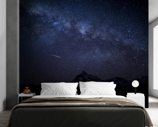 Cielo stellato sulle montagne Cielo stellato sulle montagne