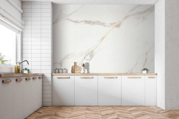 Elegante marmo bianco con venature Elegante marmo bianco con venature