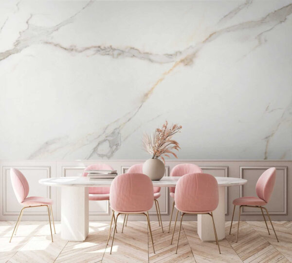 Elegante marmo bianco con venature Elegante marmo bianco con venature
