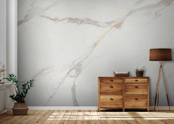 Elegante marmo bianco con venature Elegante marmo bianco con venature