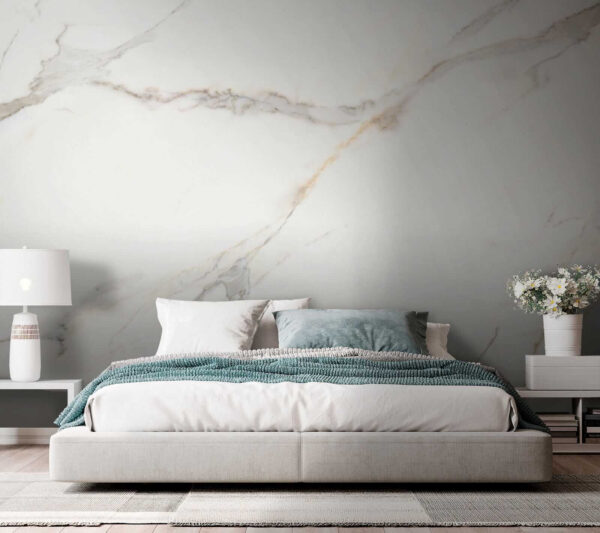 Elegante marmo bianco con venature Elegante marmo bianco con venature