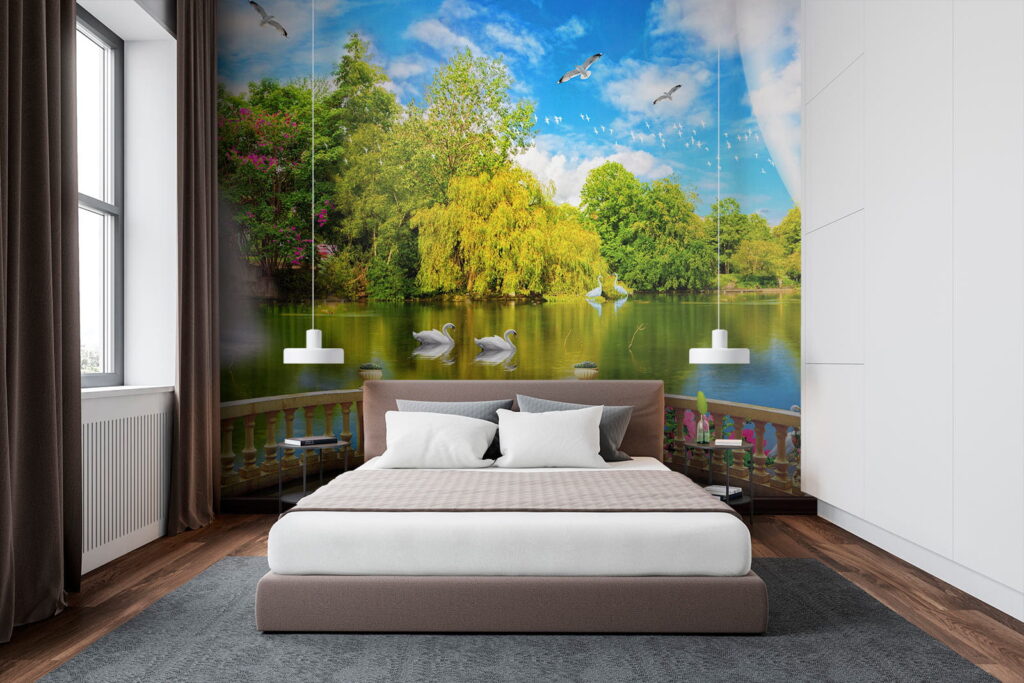 u18753pib2m 1024x683 - Vista di uno stagno con uccelli e alberi - tegory