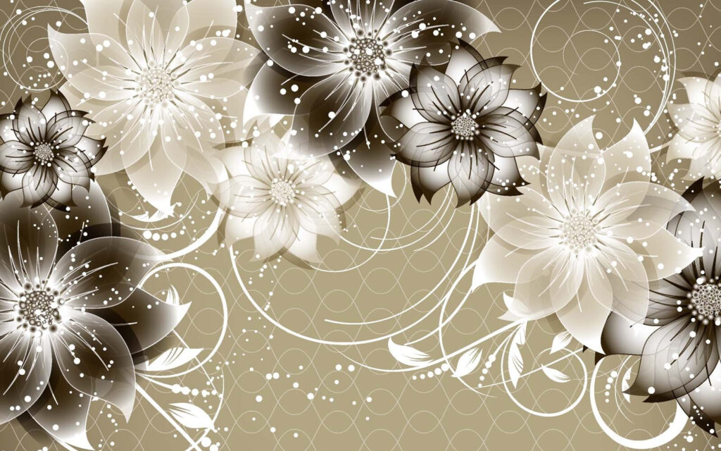 Elegante design floreale dalle tonalità tenui. Elegante design floreale dalle tonalità tenui.