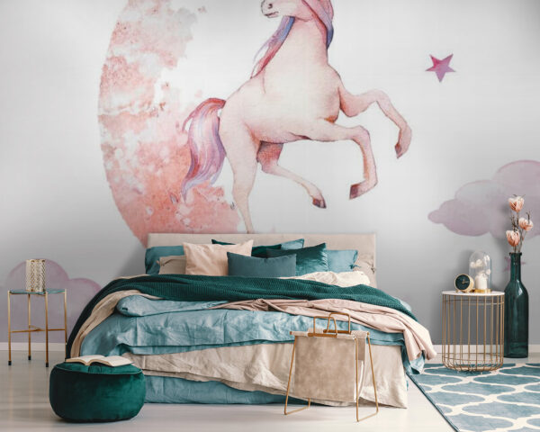 Unicorno sulla luna Unicorno sulla luna