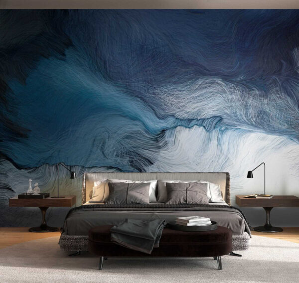 Pittura blu e bianca Pittura blu e bianca