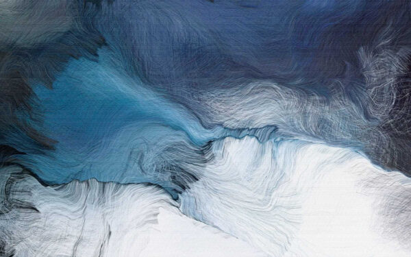 Pittura blu e bianca Pittura blu e bianca